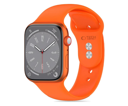 Pasek i akcesoria do zegarków TECH-PROTECT Silicone do Apple Watch 40/41/42 mm Bright Orange 5906302310197